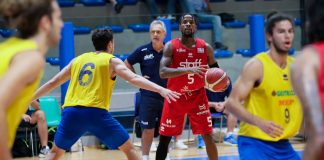 Basket, Supercoppa A2 – Stings dai due volti, Cividale piega i biancorossi nella ripresa