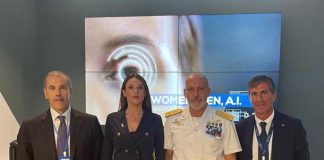 Il Capo di Smd Ammiraglio Cavo Dragone in visita alla Deas
