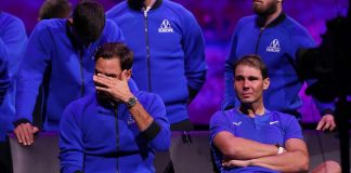 Federer, Nadal in lacrime per addio al tennis del campione svizzero – Video