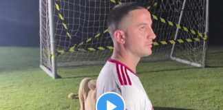 Manolas e il leone, le foto da brividi – Video