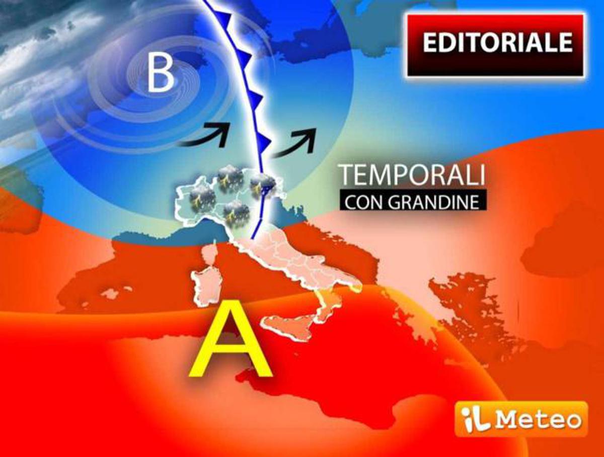 Pioggia E Grandine Al Nord, Caldo Al Sud: Previsioni Meteo Italia ...