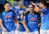 Napoli-Spezia 1-0, Raspadori gol al fotofinish e azzurri primi
