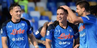 Napoli-Spezia 1-0, Raspadori gol al fotofinish e azzurri primi
