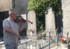 Musica davanti alla tomba di Campiani in omaggio ai 200 anni della nascita Musica davanti alla tomba di Campiani in omaggio ai 200 anni della nascita