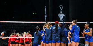 Mondiali di pallavolo femminile, Italia-Belgio 3-1