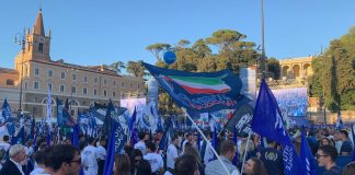 Elezioni 2022, centrodestra chiude campagna a Piazza del Popolo