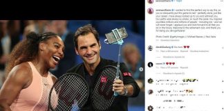 Serena Williams a Federer: “Benvenuto in club pensionati”