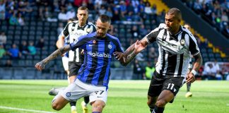 Udinese-Inter 3-1, friulani primi in classifica
