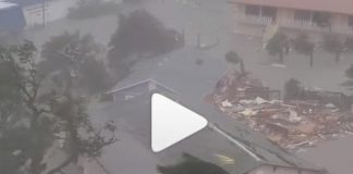 Uragano Ian in Florida, acqua trascina via case – Video