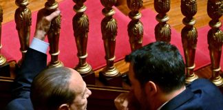 Incontro Salvini-Berlusconi a Villa Grande