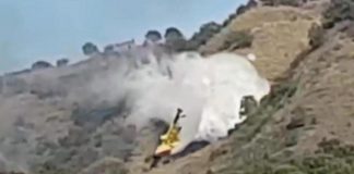 Canadair precipitato sull’Etna, trovati resti cadaveri piloti