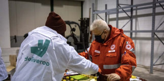 Deliveroo-Croce Rossa: accordo per contrasto a povertà alimentare
