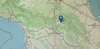 Terremoto oggi in provincia Firenze, la scossa di magnitudo 3.4