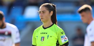 Sassuolo-Salernitana 5-0, arbitro Ferrieri Caputi promossa