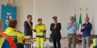 Bomba nel Po, Borgo Virgilio: premiati i volontari che hanno collaborato nelle operazioni di brillamento