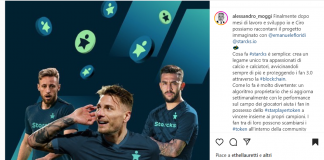 A.Moggi con Floridi e Immobile lanciano Starcks, legame con i fan attraverso blockchain