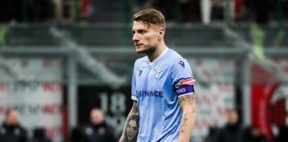Lazio, lesione di medio grado per Immobile: rientrerà nel 2023