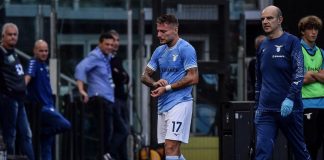Lazio-Udinese 0-0, Immobile k.o. per infortunio