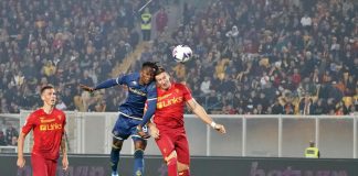 Lecce-Fiorentina 1-1: reti di Ceesay e Kouame’