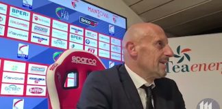 Di Carlo: “Emozioni uniche, grazie ai tifosi per l’affetto. Mantova più bravo di noi a sfruttare gli episodi”