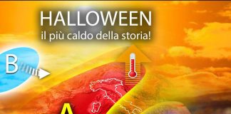 Meteo impazzito, sarà l’Halloween più caldo della storia