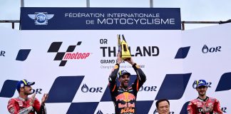MotoGp Thailandia, vince Oliveira: Bagnaia terzo, Quartararo 17esimo