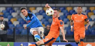 Champions, Napoli-Rangers 3-0: quinta vittoria azzurra