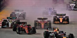 F1 Gp Singapore 2022, Perez vince davanti alle Ferrari ma è sotto inchiesta