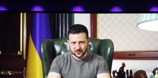 Ucraina, Zelensky: “Russia ha minato diga Kakhovka, prepara disastro”