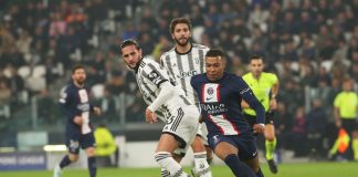 Juve battuta dal Psg ma si qualifica per l’Europa League