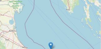 Forte scossa di terremoto di magnitudo 5.7 lungo la Costa Marchigiana Pesarese