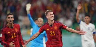 Partenza sprint per le Furie Rosse, Spagna-Costa Rica 7-0