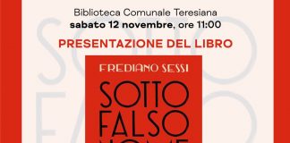 “Sotto falso nome”, sabato alla Biblioteca Teresiana la presentazione del libro di Frediano Sessi