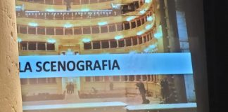 Al Teatrino d’Arco lo scenografo Tiziano Santi fa lezione agli studenti del liceo “Giulio Romano”