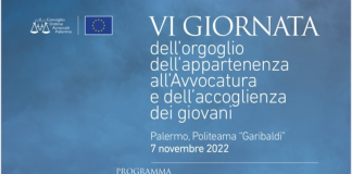 Palermo, lunedì la sesta edizione della ‘Giornata Orgoglio Avvocatura’