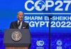Cop27, Biden: “Mi scuso per ritiro Usa da accordi su clima, ora obiettivi più ambiziosi’