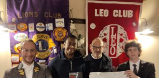 Viadana, il campione olimpico Fausto Desalu ospite dei Lions