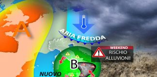 Weekend di maltempo, in arrivo alluvioni al Sud