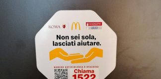 Violenza su donne, McDonald’s e Campidoglio insieme per combatterla