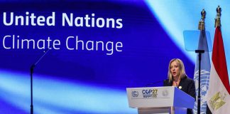 Cop27, Meloni: “Fare di più per proteggere il pianeta, casa comune”