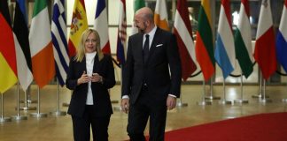 Migranti, Meloni a Bruxelles: “Difesa confine esterno Ue priorità per Italia”