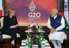 G20, Meloni a Modi: “Pieno sostegno Italia a presidenza India”