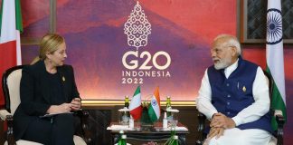 G20, Meloni a Modi: “Pieno sostegno Italia a presidenza India”