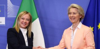 Ue, von der Leyen a Meloni: “Tua visita a Bruxelles segnale forte”