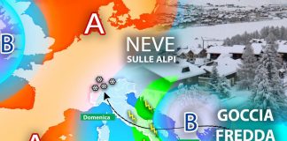 Freddo dai Balcani, maltempo nel weekend: meteo Italia