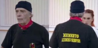 Maglietta fascista durante le prove di “Ballando con le Stelle”. Montesano espulso dalla Rai