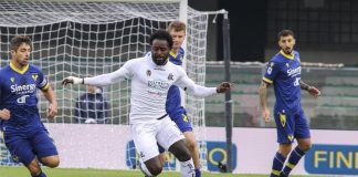 Verona-Spezia 1-2, doppietta di Nzola decide il match