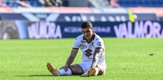 Bologna-Torino, Pellegri infortunio dopo 3 secondi: cosa è successo