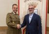 Il Sindaco Palazzi ha incontrato Solastri, il nuovo comandante del 4° Reggimento “Peschiera”