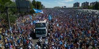 Mondiali Qatar 2022, Argentina in delirio: 4 milioni in strada